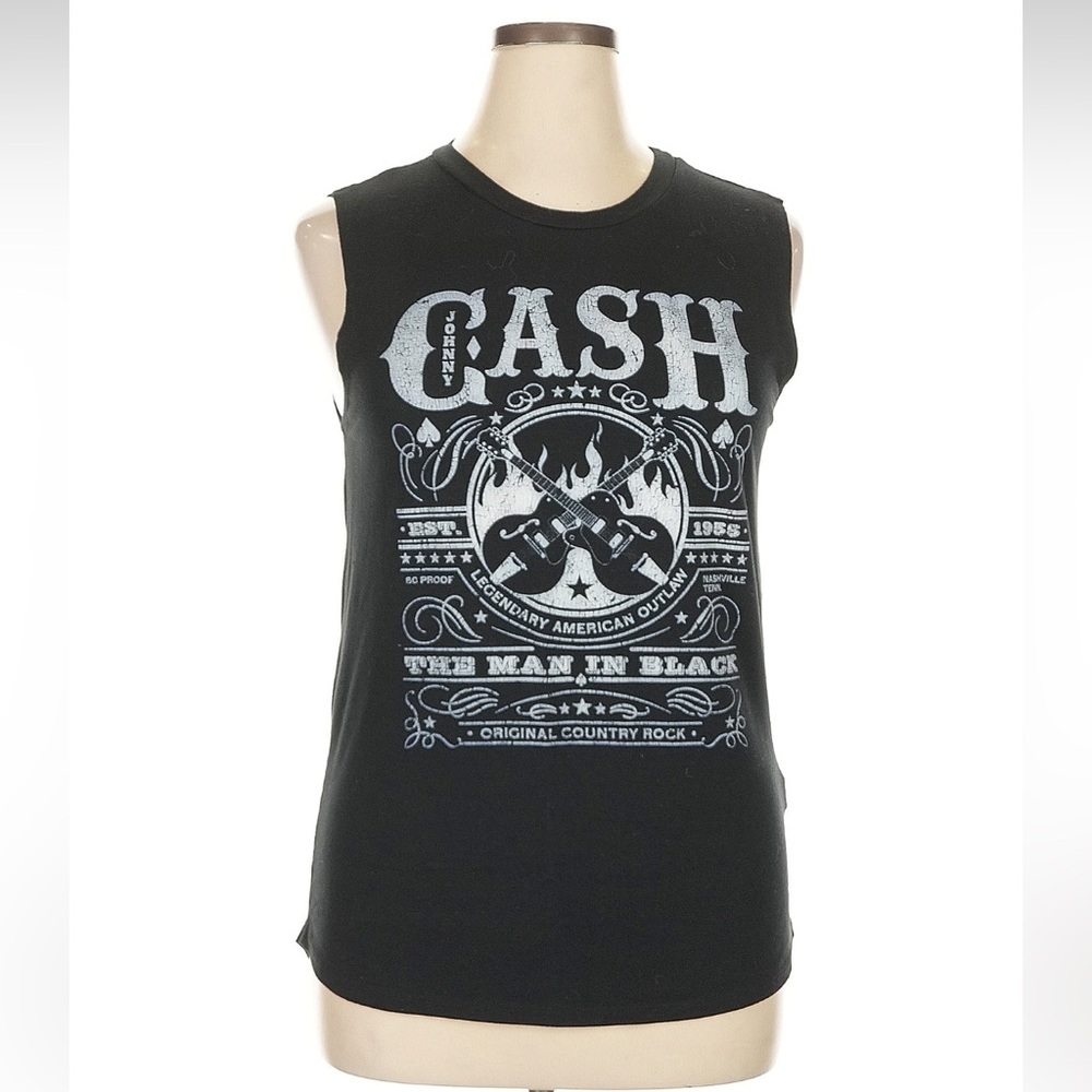 💋 Zion Rootswear Black Graphic Tank Top
